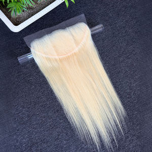 ผมแท้ 100% จากโรงงานโดยตรง  แบบใส 13x6  HD Lace Frontal Closure สี 613 - Product Image 5
