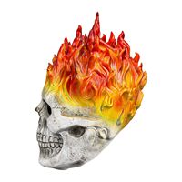 Masque en latex réaliste pour la tête, accessoires d'Halloween et de Noël, cosplay, design effrayant, masque de mascarade