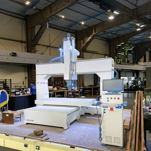 3D Điêu khắc EPS bọt thạch cao gỗ nhôm 5 trục <span class=keywords><strong>CNC</strong></span> <span class=keywords><strong>Router</strong></span> với ATC Giảm giá Lớn 360 độ SWING đầu RTCP 5 trục <span class=keywords><strong>CNC</strong></span> <span class=keywords><strong>Router</strong></span> - Product Image 1