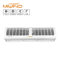 Cortina de Aire de Flujo Cruzado Miwind de 220V para Montaje en Pared, Motor AC con Compresor Sanyo, Garantía de 3 Años, Opciones de Tamaño de 3-6 pies para Reportes