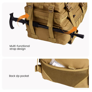 Sac à dos tactique camouflage Lupu Molle imperméable pour hommes et femmes, pour les sports de plein air - Product Image 4