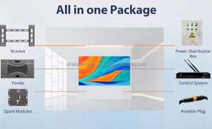 HD P2.5 640X480mm 디지털 디스플레이 화면 고해상도 전면 유지 보수 디스플레이 화면 교회 무대 배경 실내 Led 패널 - Product Image 4