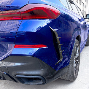 Bmw X6 G06 2019+ Rear Bumper Wind Blades Abs Air Vent Exterior <b>Decal</b> Modification - Product Image 3
