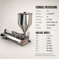 Machine de remplissage semi-automatique électrique haute productivité XUANHUA pour bouteilles en verre, idéale pour la confiture, le beurre de cacahuète et le beurre de sésame