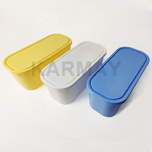 Contenedores Portátiles de 5L en Existencia, para Helados y Gelato, Plástico de Grado Alimenticio, Reciclable, Hecho con Materiales Reciclados, Personalizable - Product Image 6