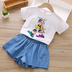 Camisetas Blancas Lisas al por Mayor y Conjuntos de Ropa para Niños con Pantalones, Compras en Línea para Niños en India - Product Image 5