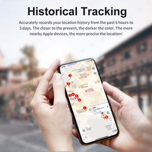 MOMOTECH, nuevo producto de seguimiento, antipérdida, 2 en 1, FindMy Smart Air Tag, rastreador GPS, localizador Voiture para <span class=keywords><strong>Iphone</strong></span> <span class=keywords><strong>13</strong></span> 14 15 16 17 <span class=keywords><strong>Pro</strong></span> <span class=keywords><strong>Max</strong></span> - Product Image 5