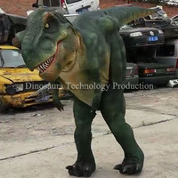 Costume ou tenue de Tyrannosaurus Rex grandeur nature personnalisé à vendre ou costume de dinosaure animatronique pour événement commercial
