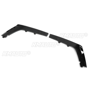 A Pair for BMW F80 M3 F82 M4 2015-2020 Car Rear Bumper <b>Corner</b> Diffuser Spoiler Lip Splitter <b>Protector</b> Guard Carbon Fiber Style - Product Image 4