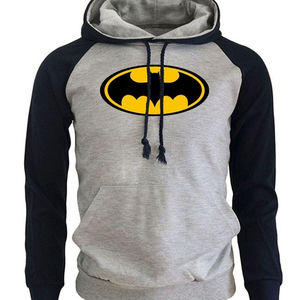 สไตล์ผู้ชายสไตล์ใหม่ Hoodie ฤดูหนาวเสื้อกันหนาว Raglan พิมพ์ Hoodies ผู้ชายเสื้อกันหนาวสำหรับฤดูหนาวโดย EVERGLOW - Product Image 1