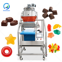 Machine automatique OCEAN à double enveloppe pour la fabrication de sucettes plates, de gelées et de bonbons mous à la fraise