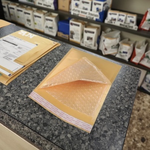 Nhà Máy cung cấp màu sắc tùy chỉnh bền kraft giấy độn Túi bưu phẩm nhựa tái chế và in chống quan điểm Túi Bưu Chính - Product Image 5