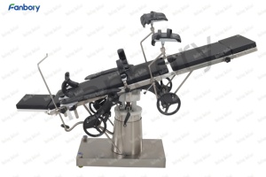 Meja Operasi Manual Multifungsi, Tenaga Hidrolik Elektrik, Logam Baja dengan Aksesoris - Product Image 5