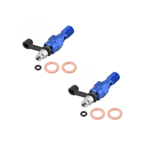 Customized Banjo Bolt Fitting M10 Double Line Brake Bleed <strong>Screw</strong> Aluminum CNC Turned Turning <strong>Lathe</strong> <strong>Part</strong> - Product Image 3