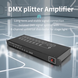 Convertidor de Señal AICPOSE de 8 Puertos para Iluminación de Escenarios de DJ y Discotecas, Expansor de Red DMX de 8 Vías - Product Image 4