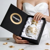 Scatole per Profumi di Lusso con Stampa in Lamina d'Oro e Fodera in Velluto Personalizzate per Marchi di Alta Gamma
