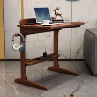 Bureau d'ordinateur simple - Bureau d'étudiant portable - Bureau de bureau