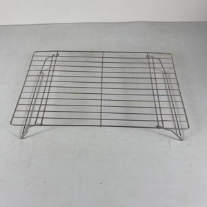 Xách tay thép không gỉ 304 BBQ than nướng Net kim loại thịt nướng nấu ăn giá tấm lớn lưới Grate Hàn dịch vụ chế biến - Product Image 1