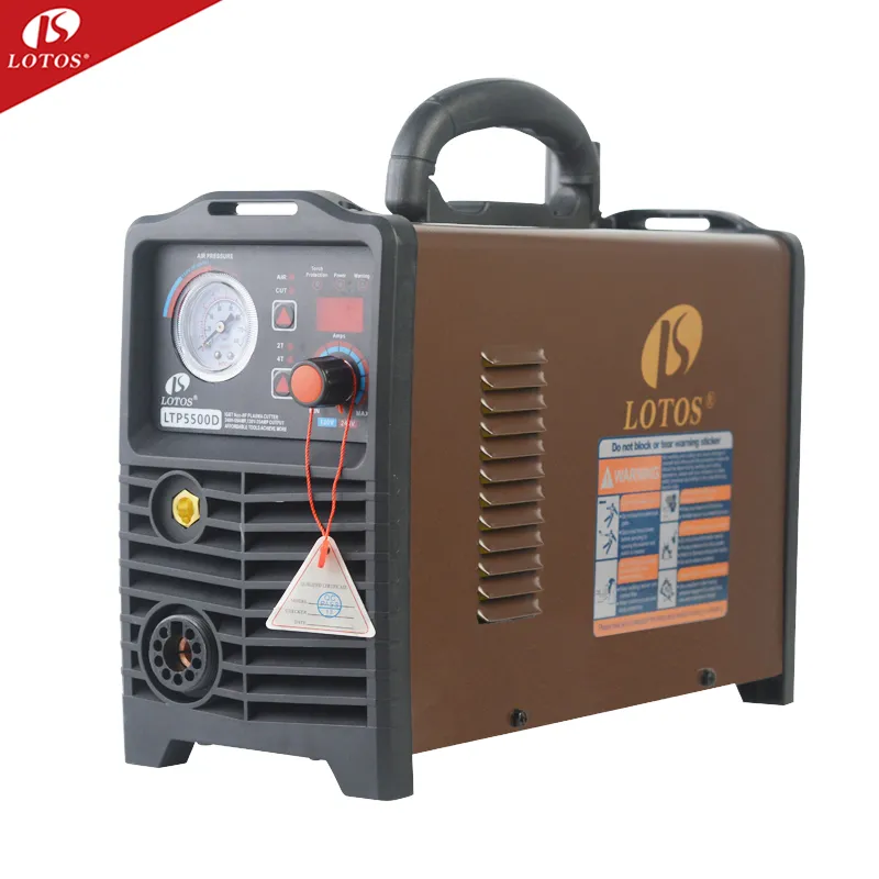 Lotos ltp5500d plazma cnc plazma kesici 220v/110v kullanılan taşınabilir kesme makinası ekipmanları fabrika fiyat satış