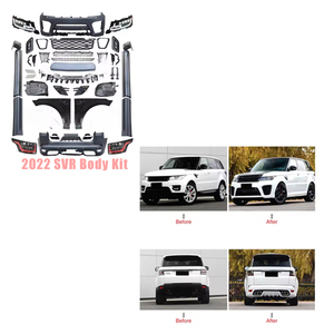 Vente flash - Kit carrosserie de mise à niveau pour convertir le modèle <span class=keywords><strong>SVR</strong></span>, lifting, grand contour pour <span class=keywords><strong>Land</strong></span> Range <span class=keywords><strong>Rover</strong></span> <span class=keywords><strong>Sport</strong></span> L494 2014-2017 jusqu'à 2018-2022 <span class=keywords><strong>SVR</strong></span> - Product Image 1