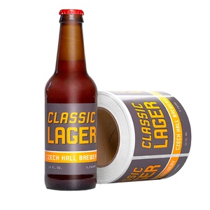 Nhãn tùy chỉnh thiết kế riêng in logo không thấm nước Vinyl bao bì nhãn CuộN bia nhãn chai nhãn dán - Product Image 2