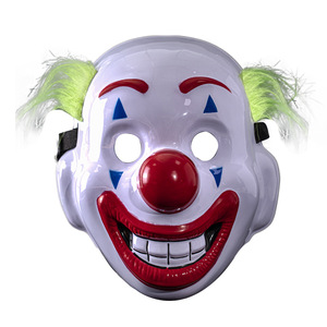 Máscara de Payaso Verde de <span class=keywords><strong>Joker</strong></span> para Halloween, Máscara Facial <span class=keywords><strong>Completa</strong></span> para Adultos, Accesorio de Película de DC, Plástico Transpirable, Maquillaje Divertido - Product Image 1