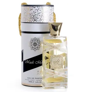 Perfume árabe com 100ml para homens e mulheres, perfume árabe de longa duração