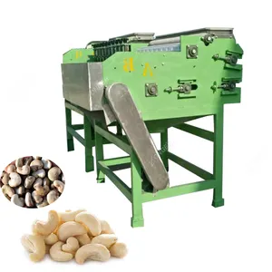 1.1 KW Baru Cashew Nut Cracker Decorative Kacang Mete Mesin Penembakan Pemipil