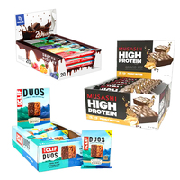 Boîtes d'affichage en carton recyclable écologiques personnalisées à déchirer pour chocolat, bonbons, biscuits, fromage et barres énergétiques (PDQ)