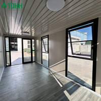 Dimensions de la Tiny House personnalisables, maison conteneur démontable en kit avec chambre, salle de bain, cuisine, bureau, salle de sport, abri de jardin