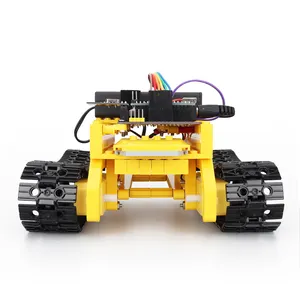 2023新しいプログラミングSTEMロボットキットDIYスマートロボットカー教育レンガキッズギフトビルディングブロックスターターキット