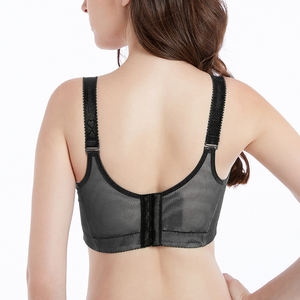 Soutiens-gorge sexy en dentelle pour femmes, respirants, push-up, à armatures, grandes tailles C D E, coupe 3/4, lingerie féminine - Product Image 3