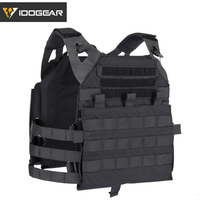 Gilet porte-plaques IDOUTDOOR JPC2.0 Molle en nylon 500D, à libération rapide, pour la défense personnelle, le combat tactique et le paintball.
