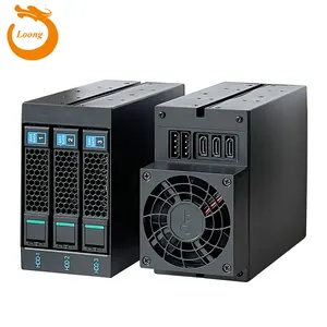 दराज मॉड्यूल Suppliers-3 bays hot swap Storage 3.5"/2.5" Hard disk drive Enclosure cage SAS SATA3 2 optical drive positions to 3 drawer module 12Gb box