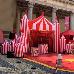 Arco Inflable Portátil Personalizado para Entrada de Club de <span class=keywords><strong>Circo</strong></span>, <span class=keywords><strong>Fondo</strong></span> de <span class=keywords><strong>Circo</strong></span> para Publicidad - Product Image 4