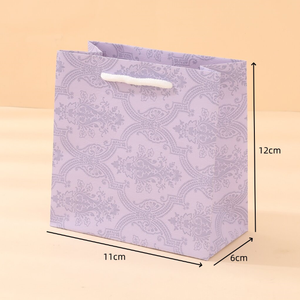 Soft purple jewelry gift <b>box</b> lavender-colored <b>ring</b> <b>box</b> with lid and base necklace case accessory storage gift <b>box</b> - Product Image 5