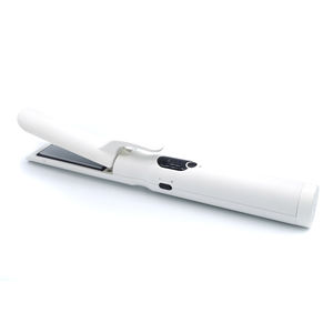 Lisseur et boucleur sans fil en céramique NB WIDE 2 en 1, écran LED, alimentation USB, prise en charge des langues espagnole et <span class=keywords><strong>française</strong></span> - Product Image 1