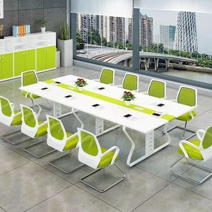 Phong cách thiết kế hiện đại mới melamine kết thúc Bàn hội nghị văn phòng chuyển đổi cho các cuộc họp hiệu quả - Product Image 5