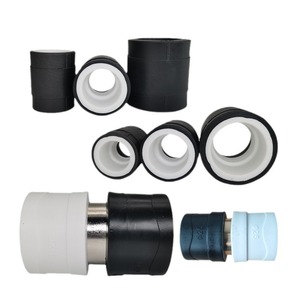 Adaptateurs et connecteurs PPR PE, raccords de conversion de tuyaux directs tout en plastique à âme en cuivre/acier avec technologie de fusion à chaud - Product Image 1