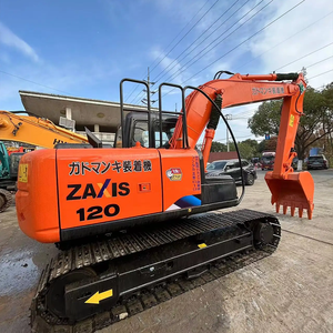 รถขุดตีนตะขาบขนาดเล็ก12ton มือสองรถขุดดินเคลื่อนย้าย ZX70 Zx120มือสอง Zx60ฮิตาจิใหม่ Zx120 Zx130 - Product Image 2