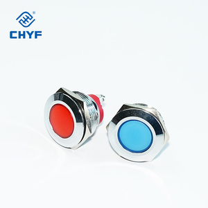 Không thấm nước IP67 16 Mét thép không gỉ Led kim loại chỉ số ánh sáng 220V đèn tín hiệu trong màu đỏ/vàng/xanh/Xanh/Trắng - Product Image 2