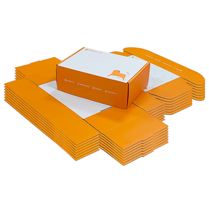 批发盒定制您自己的标志空白包装辣椒瓶礼品发货化妆品纸箱纸盒 - Product Image 5