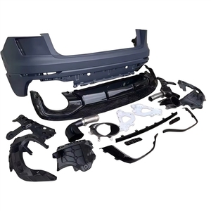 Kit de Carrocería para <span class=keywords><strong>Q8</strong></span> 2018 2019 2020 2021 <span class=keywords><strong>2022</strong></span>, Parachoques Trasero Estilo RSQ8 con Difusor y Tubo de Escape - Product Image 1
