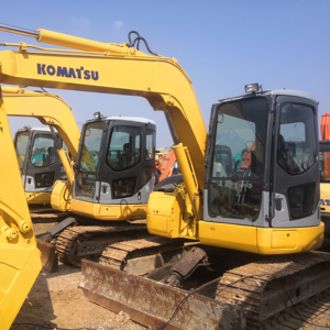 Excavatrice Komatsu PC78 d'occasion de 7 tonnes, modèle 2022, moteur neuf en stock à vendre à Hefei avec inspection vidéo et sonore - Product Image 1