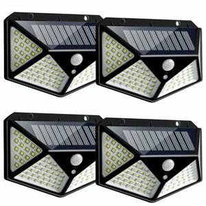 مصباح جداري ، مصباح شمسي خارجي مقاوم للماء 100 ليد 118LED 76COB - Product Image 1