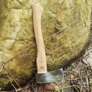LHAX04 sopravvivenza Hickory Hatchet noce <span class=keywords><strong>legno</strong></span> manico ascia Fine caccia lucidato 1,5 libbre 2 libbre 3 libbre 4 libbre asce da campeggio ascia da campeggio all'aperto - Product Image 3