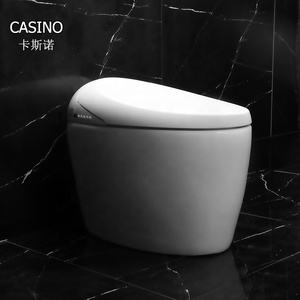 Foshan <span class=keywords><strong>una</strong></span> pieza independiente de cuarto de baño de cerámica inteligente Wc inteligente baño con bidé baños - Product Image 2