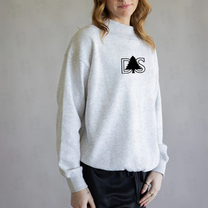 ผู้ผลิตเสื้อผ้าสตรีแบบ OEM เสื้อสเวตเชิ้ตคอเต่าปักลายตามสั่ง ไซส์ US ทรงโอเวอร์ไซส์ ผ้าฝ้ายฟลีซสำหรับผู้หญิง - Product Image 2