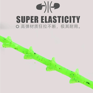 Señuelo de Pesca Flotante de Camarón Suave de 3.5 Pulgadas para Pesca de Lubina - Product Image 5