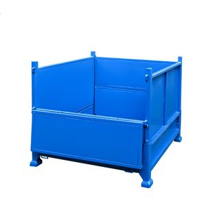 صندوق البليت للخدمة الشاقة أقفاص فولاذية لتخزين الألعاب تخزين الرف مستودع تخزين قفص لفة شبكة - Product Image 5